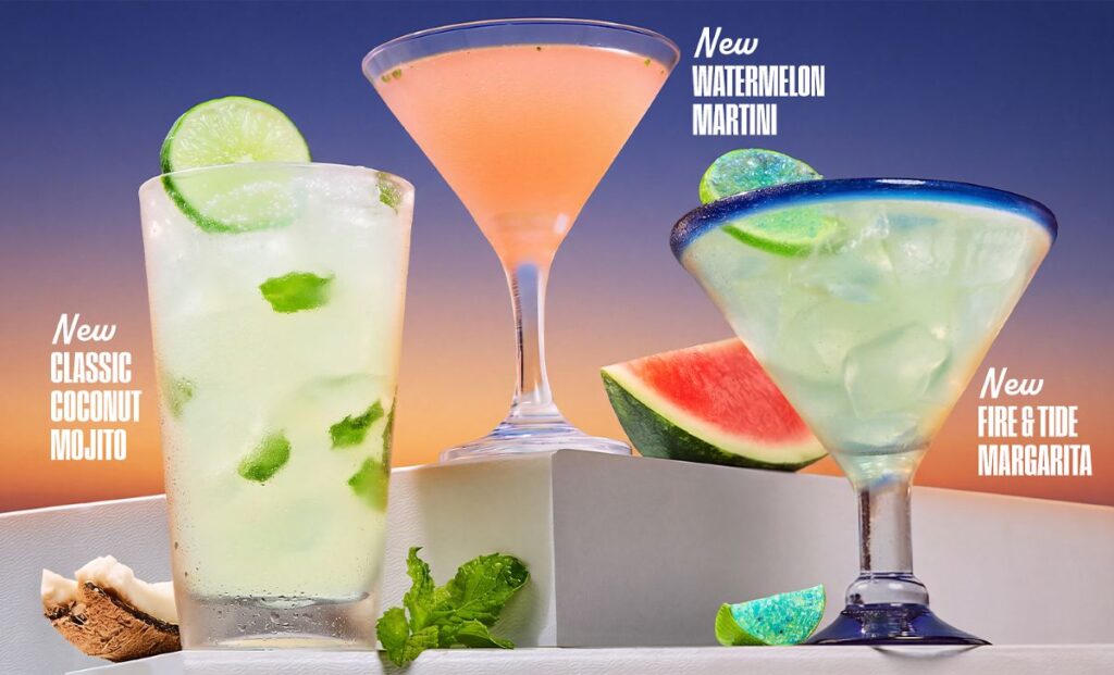 Happy hour drinks
