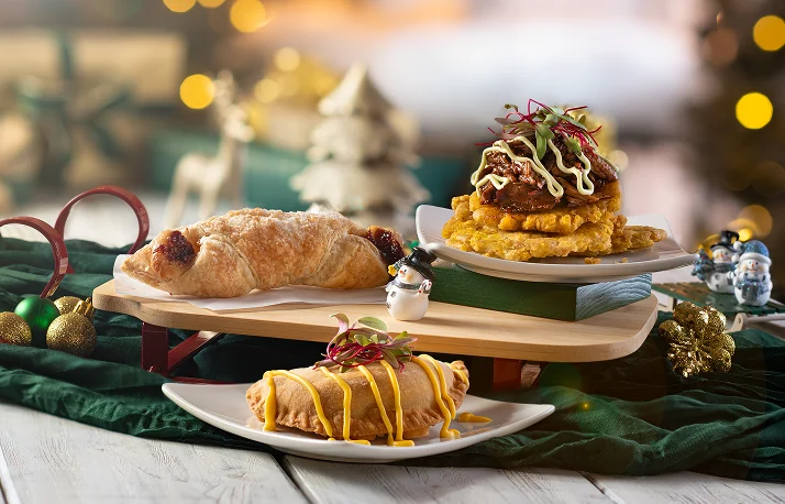 SeaWorld Christmas Celebration Menu - Festin Feliz Hut promotional photo