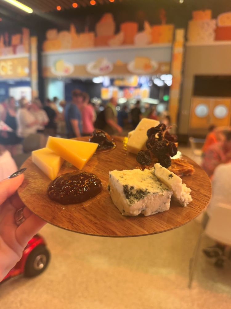 Selection of Cheeses Epcot Food & Wine