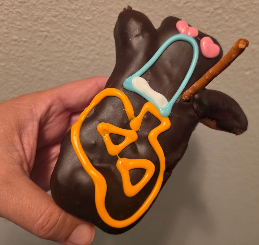 Voodoo Doll Doughnut