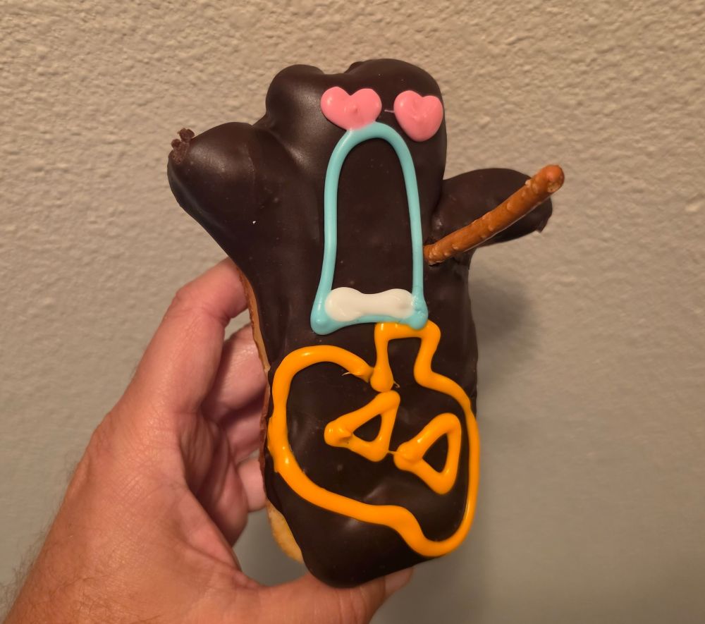 Voodoo Doll Doughnut