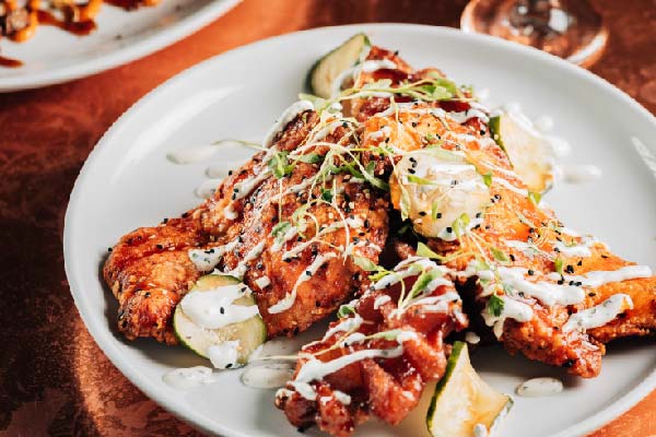 Spicy Chicken and Waffles