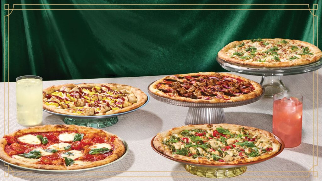 New Blaze Pizza menu for holidays 2026